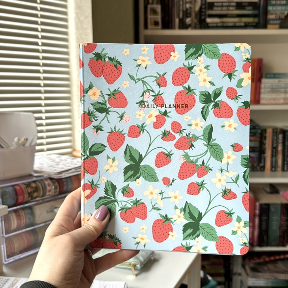 Ban.do daily planner - strawberry print